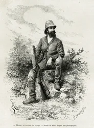 Portræt af Emile Arthur Thouar
