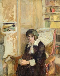 Lucie Belin i Kunstnerhjemmet