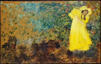 maj Belfort på scenen, ca. 1895