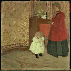Mor og barn, 1900