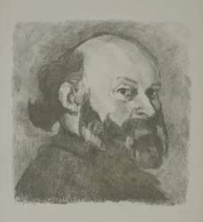 Portræt af Cézanne