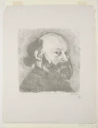 Portræt af Cézanne