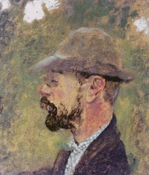 Portræt af Henri de Toulouse-Lautrec (1864-1901), ca. 1897-98