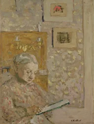 Portræt af Madame Vuillard, kunstnerens mor, ca. 1910