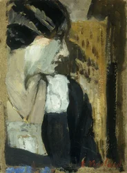 Profil af en kvinde; Profil de Femme,