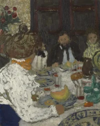 Frokosten, ca. 1895
