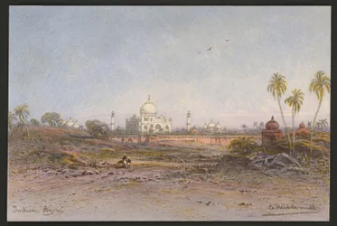Udsigt over Agra