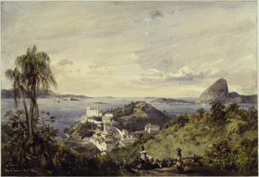 Rio de Janeiros bugt med Corcovado