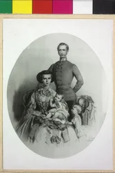 Kejser af Østrig med familie Franz Joseph I