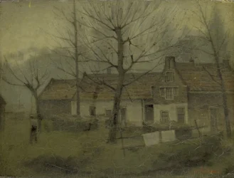 Huse i en landsby