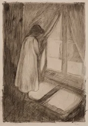 Pigen ved vinduet. 1894
