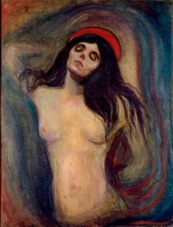 Madonna-maleri af Edvard Munch