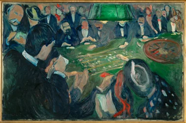 Roulettetable (olie på lærred)