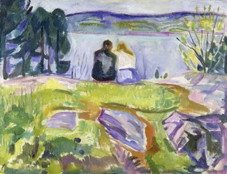 Forår (elskere ved kysten)
