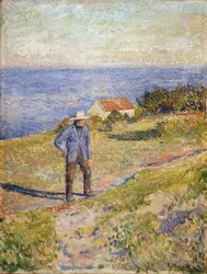 Sommer i Asgårdstrand, ca. 1890-1892 (olie på lærred)
