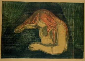 Vampyr (litografi  træsnit)