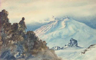 Mount Erebus og Castle Rock