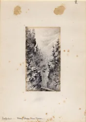 Wiesen Strasse nær Davos, Schweiz, 1898-99