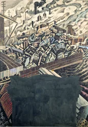 Slag Heaps, et design til Leeds Town Hall Mural