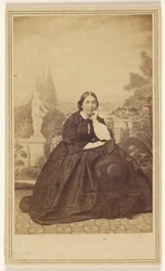 Jessie Benton Fremont, hustru til general J.C. Fremont og datter af senator Thomas Hart Benton.