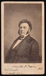 Portræt af James Alfred Pearce 1805-1862, før 1862.