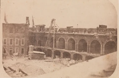 Evakueringen af Fort Sumter, april 1861, april 1861.