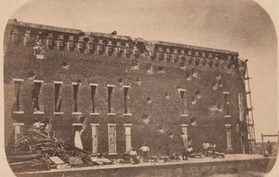 Evakueringen af Fort Sumter, april 1861, april 1861.
