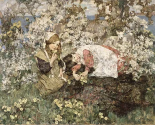 Idyl i foråret