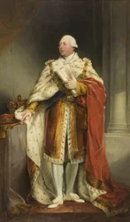 Portræt af George III, ca. 1810-15