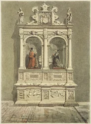 Robert Aldworths monument i St Peter