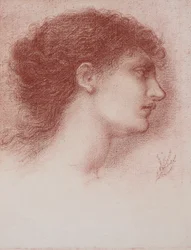 Euphrosyne Cassavetti (rødt kridt)