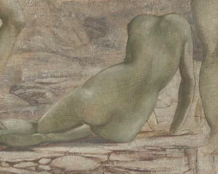 The Death of Medusa (et fragment), ca. 1876-85 (olie på lærred)