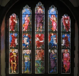 East Window, 1880 (farvet glas)
