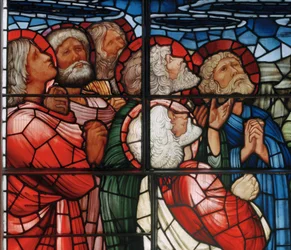 Ascension Window, detalje, 1885 (farvet glas)