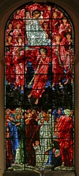 Den sidste dom, 1885-1897 (farvet glas)