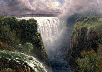 Udsigt til Victoria Falls
