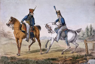 Officers of the 10th and 18th Hussars, udgivet af Ackerman