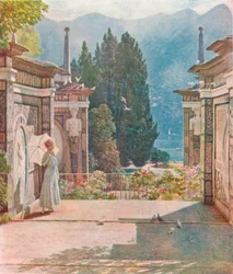 I solskin, c1890