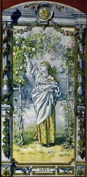 maj, fra en serie af flisepaneler til det hollandske køkken, 1867-8