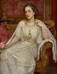 Portræt af Lady Edith, hustru til Henry, 7. hertug af Northumberland