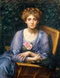 Portræt af Lady Markham
