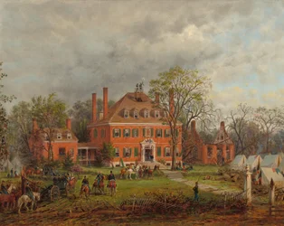 The Old Westover House, 1869.