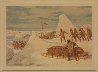 Polare skitser. På den nordlige march, 8. april