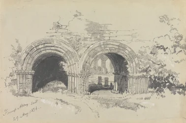 Furness Abbey East, 29. august 1836