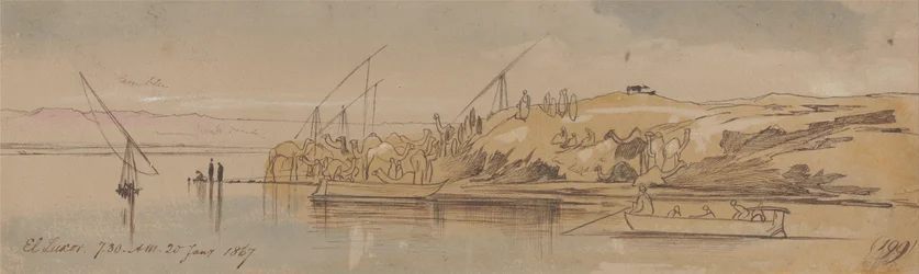 Luxor, kl. 7.30, 20. januar 1867 (199)