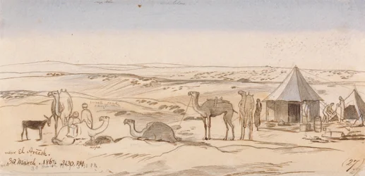 Nær El Areesh, kl. 15.30, 30. marts 1867 (27)