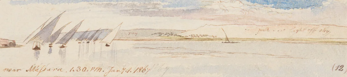I nærheden af Massara; kl. 13.30, 1. januar 1867 (12)