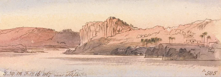 Nær Tafa, kl. 17.50, 16. februar 1867 (505A)