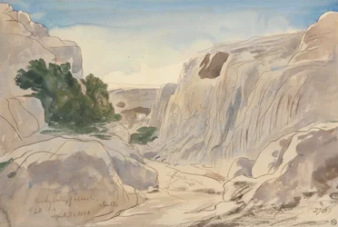 Rocky Valley of Mosta, Malta, kl. 14.15 (3. april 1866)