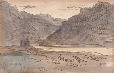 Vjose, kl. 19.15 den 17. april 1857